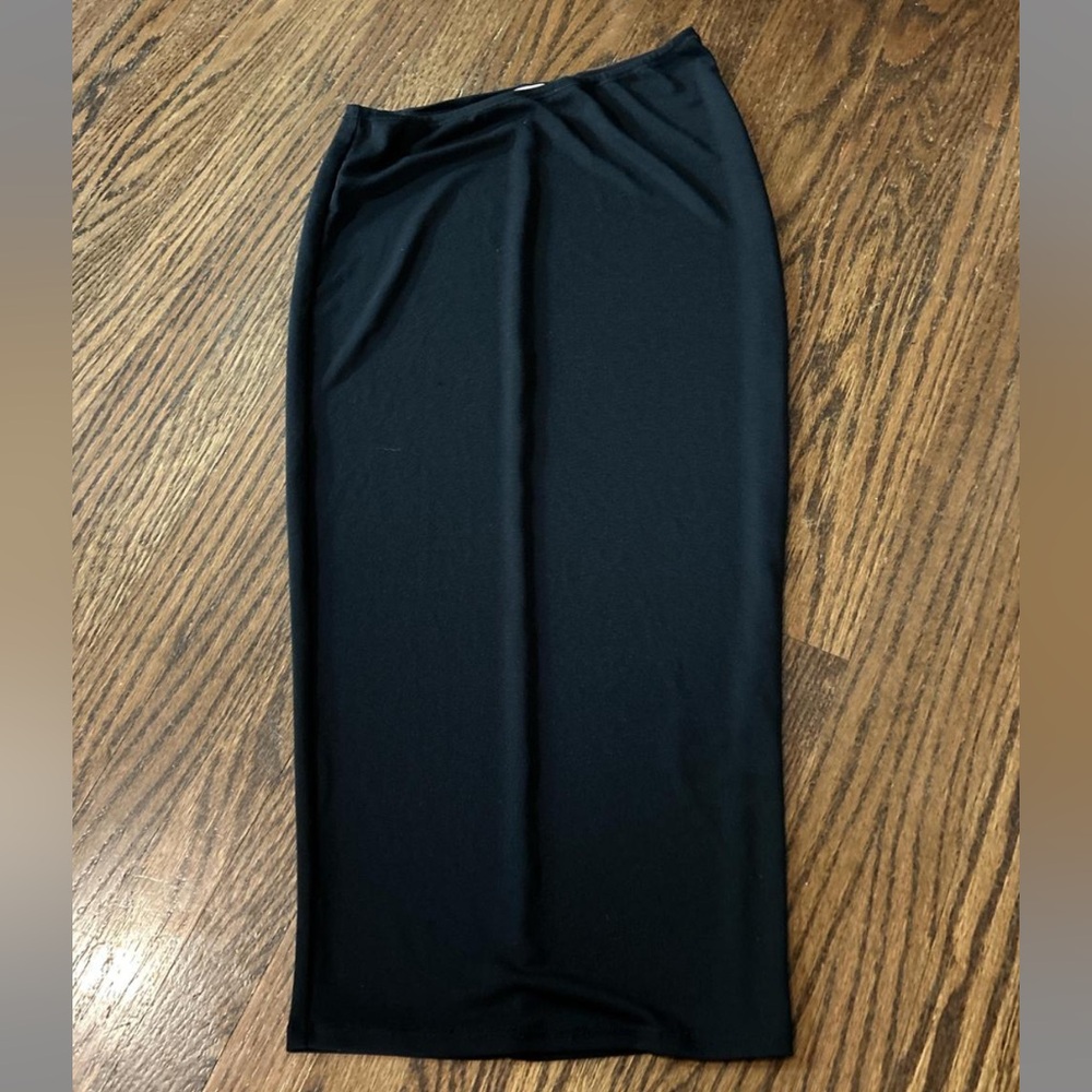 Camilla Coelho Black Asymmetrical Skirt Sz. S